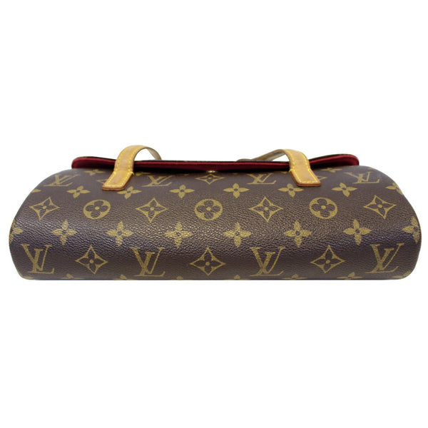 LOUIS VUITTON  Sonatine Monogram Canvas Satchel Bag Brown-US