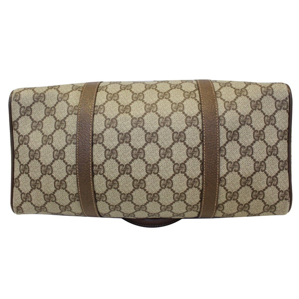 GUCCI GG Canvas Boston Satchel Bag Brown-US