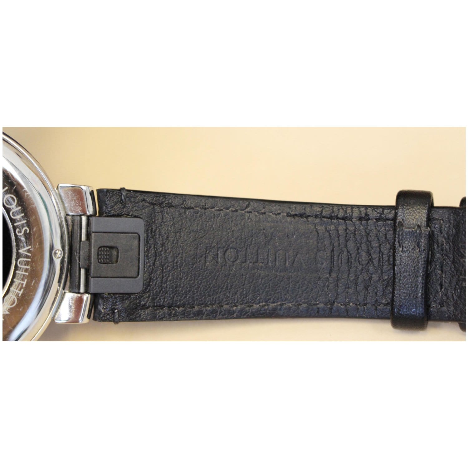 LOUIS VUITTON Tambour Horizon 42mm Monogram Eclipse Smartwatch Grey-US