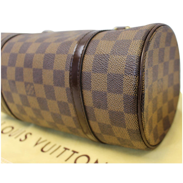 LOUIS VUITTON Papillon 30 Damier Ebene Shoulder Handbag Brown