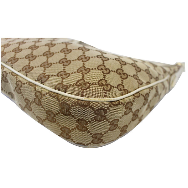 Gucci Charmy GG Canvas Hobo Bag Beige - right view