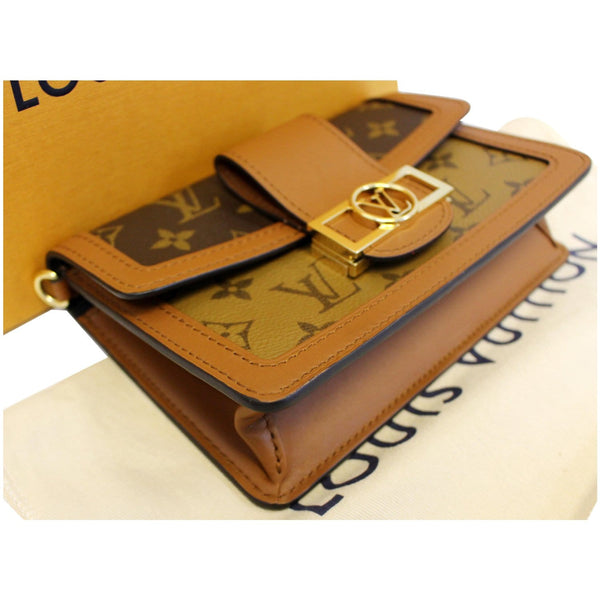 LOUIS VUITTON Dauphine Reverse Monogram Canvas Bumbag Bag Brown