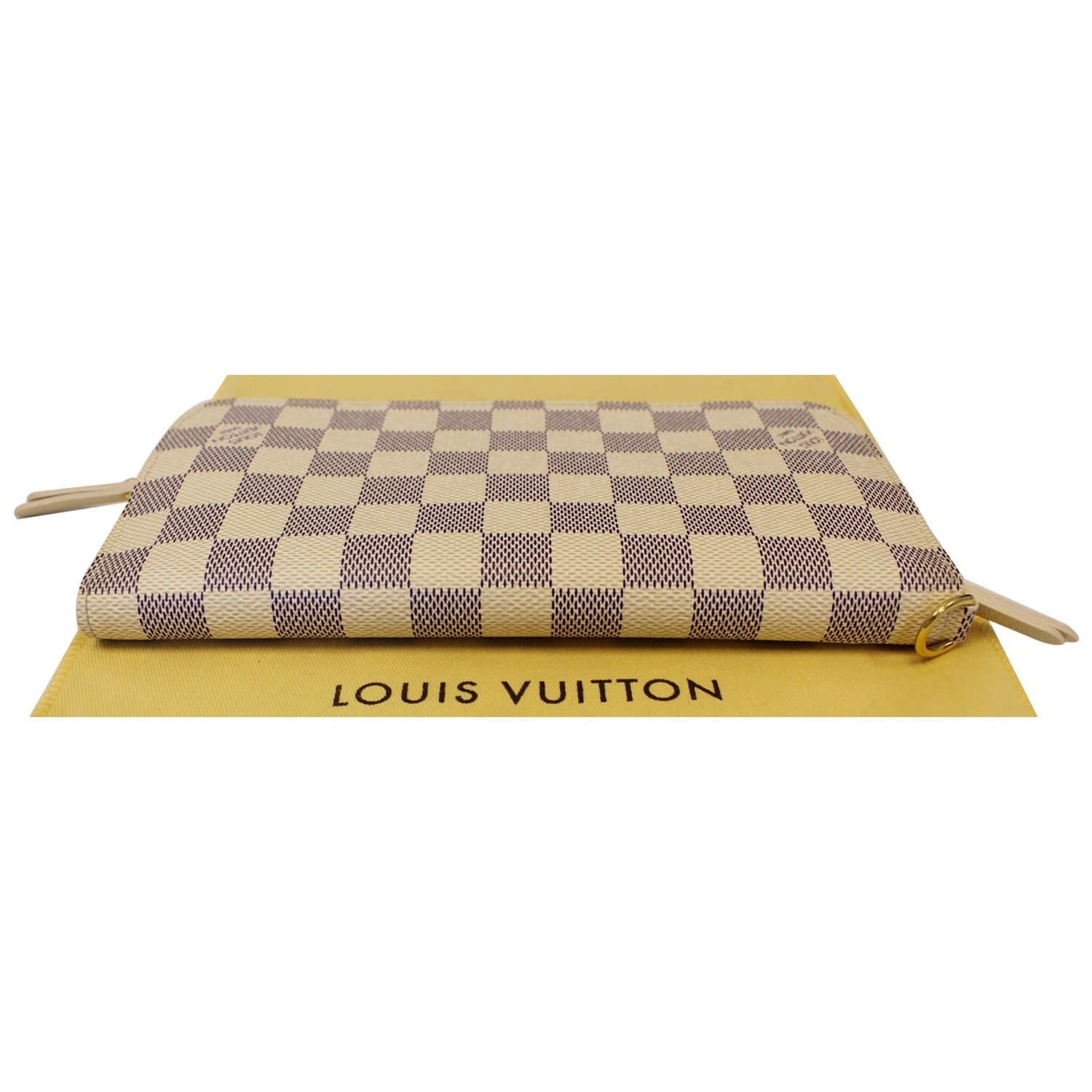 LOUIS VUITTON Insolite Damier Azur Wallet White