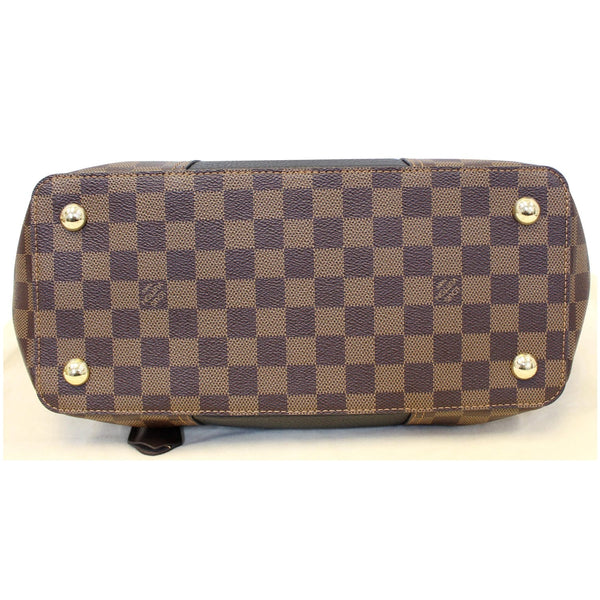 LOUIS VUITTON Jersey Damier Ebene Shoulder Bag Black