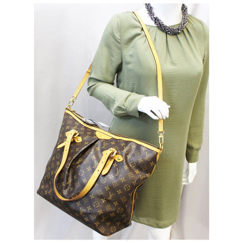 LOUIS VUITTON Palermo GM Monogram Canvas Tote Shoulder Bag-US
