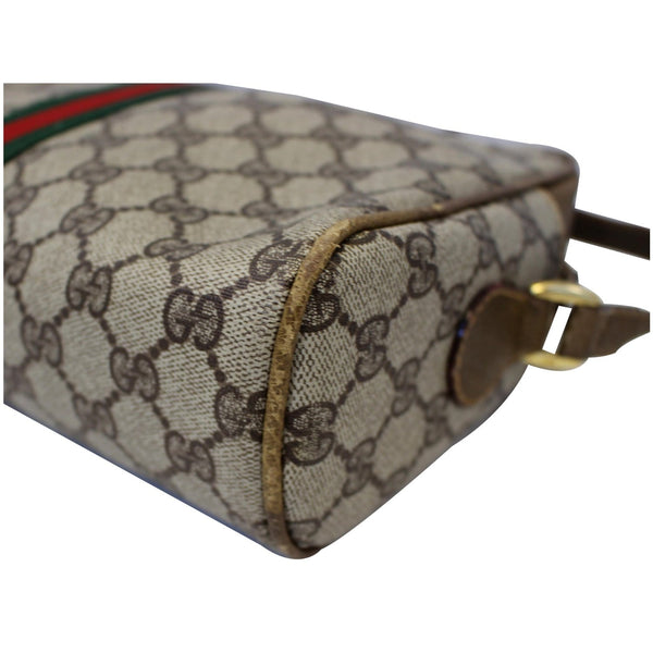 GUCCI GG Canvas Web Crossbody Bag Vintage Brown-US