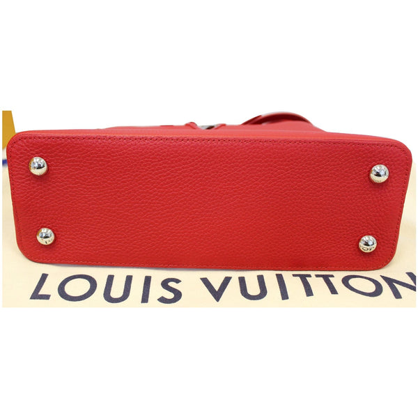 Louis Vuitton Capucines PM Taurillon Leather bag base