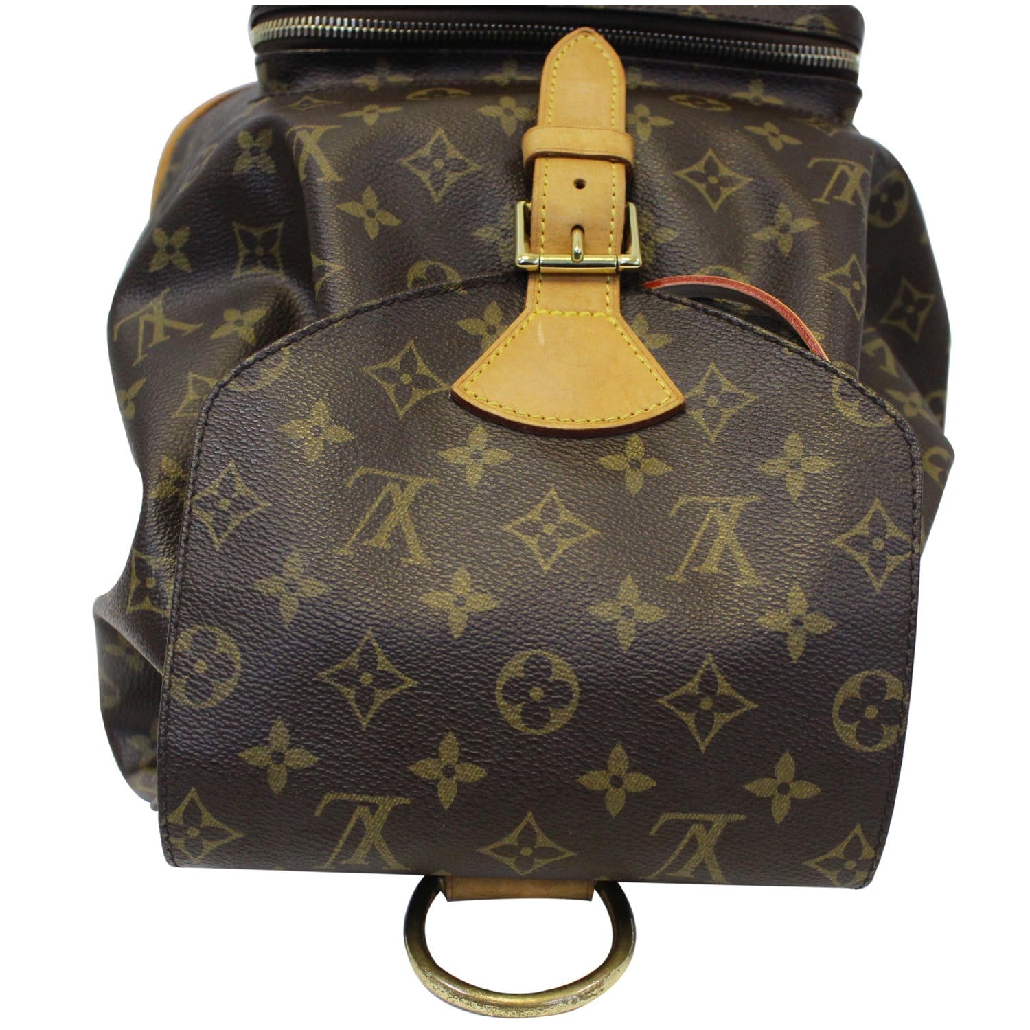 louis vuitton backpack m51135 LOUIS VUITTON Montsouris GM Monogram Canvas Backpack Bag Brown-US