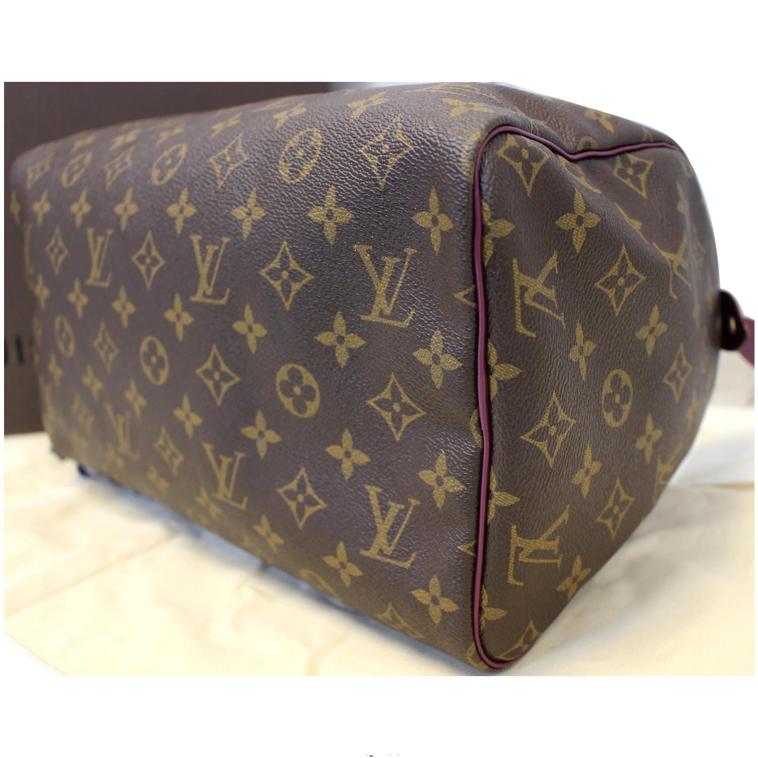 Louis Vuitton Neverfull Magenta Monogram MM Totem with Pouch