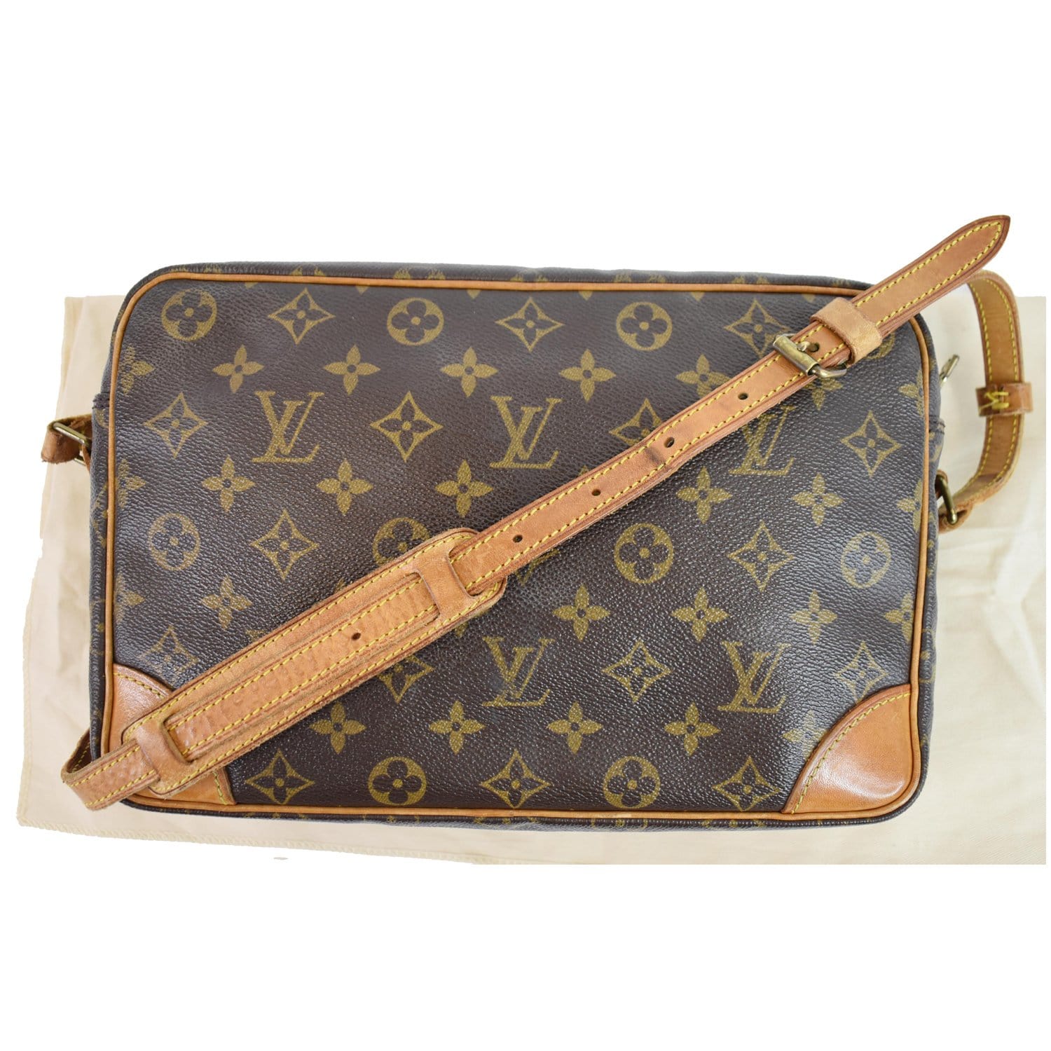 Auth Louis Vuitton Monogram Trocadero 23 M51276 Women's Shoulder Bag