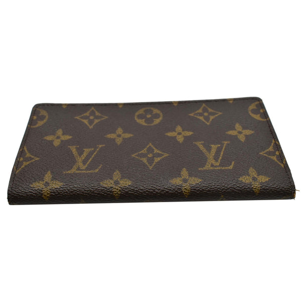 LOUIS VUITTON Sarah Monogram Canvas Wallet Brown
