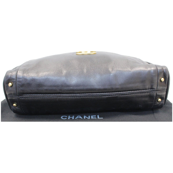 CHANEL CC Classic Small Lambskin Shoulder Bag Black