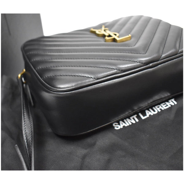 Yves Saint Laurent Lou Leather Camera Strap bag - YSL logo