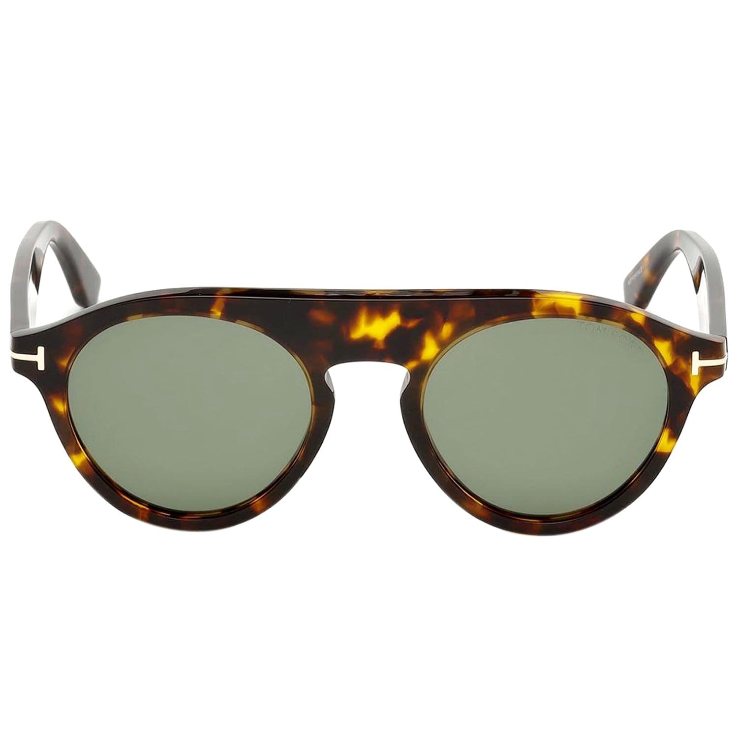 TOM FORD Christopher FT0633 52A 49 Round Unisex Sunglasses Smoke Lens