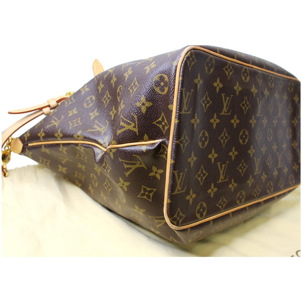 LOUIS VUITTON Palermo GM Monogram Canvas Tote Shoulder Bag Brown