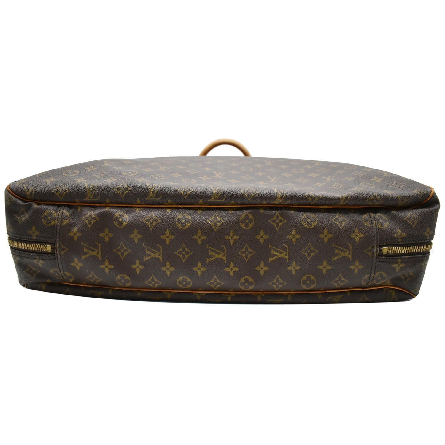 Louis+Vuitton+Alize+1+Poche+Luggage+Bag+Brown+Canvas for sale