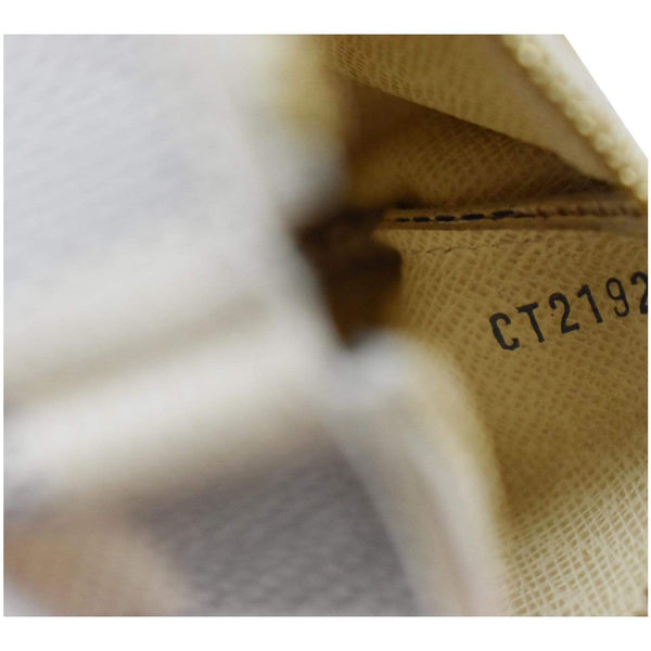 Louis Vuitton Pochette Key Cles Damier Azur Coin Case code