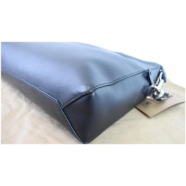 BURBERRY Ainsworth Leather Briefcase Bag Black