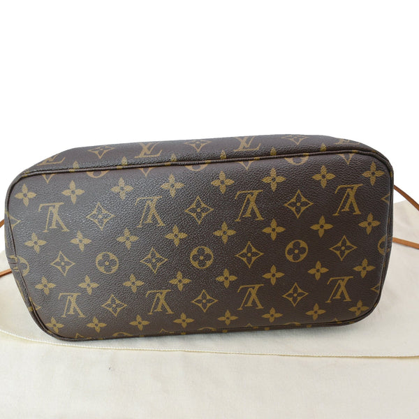 LOUIS VUITTON Neverfull MM Monogram Canvas Shoulder Bag Brown - New Year Deals