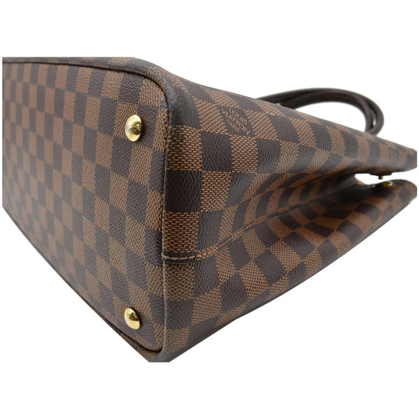 Louis Vuitton Kensington Damier Ebene Handbag - bottom feet