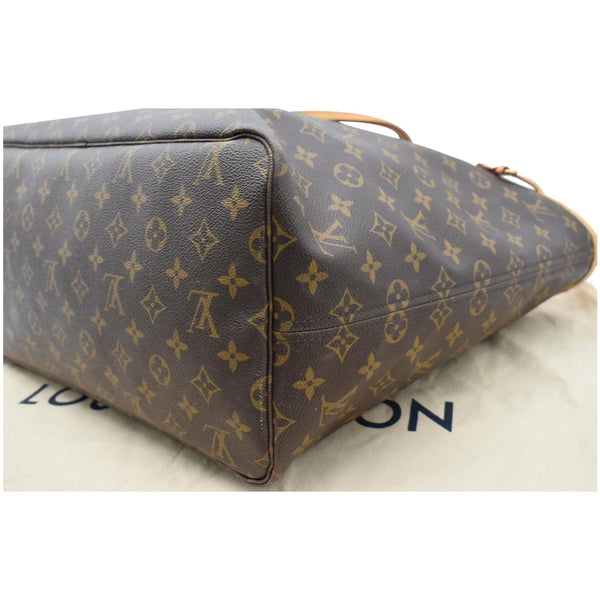 LOUIS VUITTON Neverfull GM Monogram Canvas Tote Bag Brown