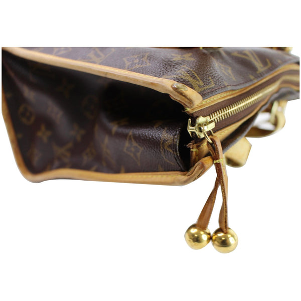 Louis Vuitton Popincourt Haut Monogram Canvas Tote Bag - corner close view