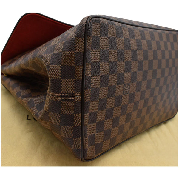LOUIS VUITTON Bergamo GM Damier Ebene Shoulder Bag Brown