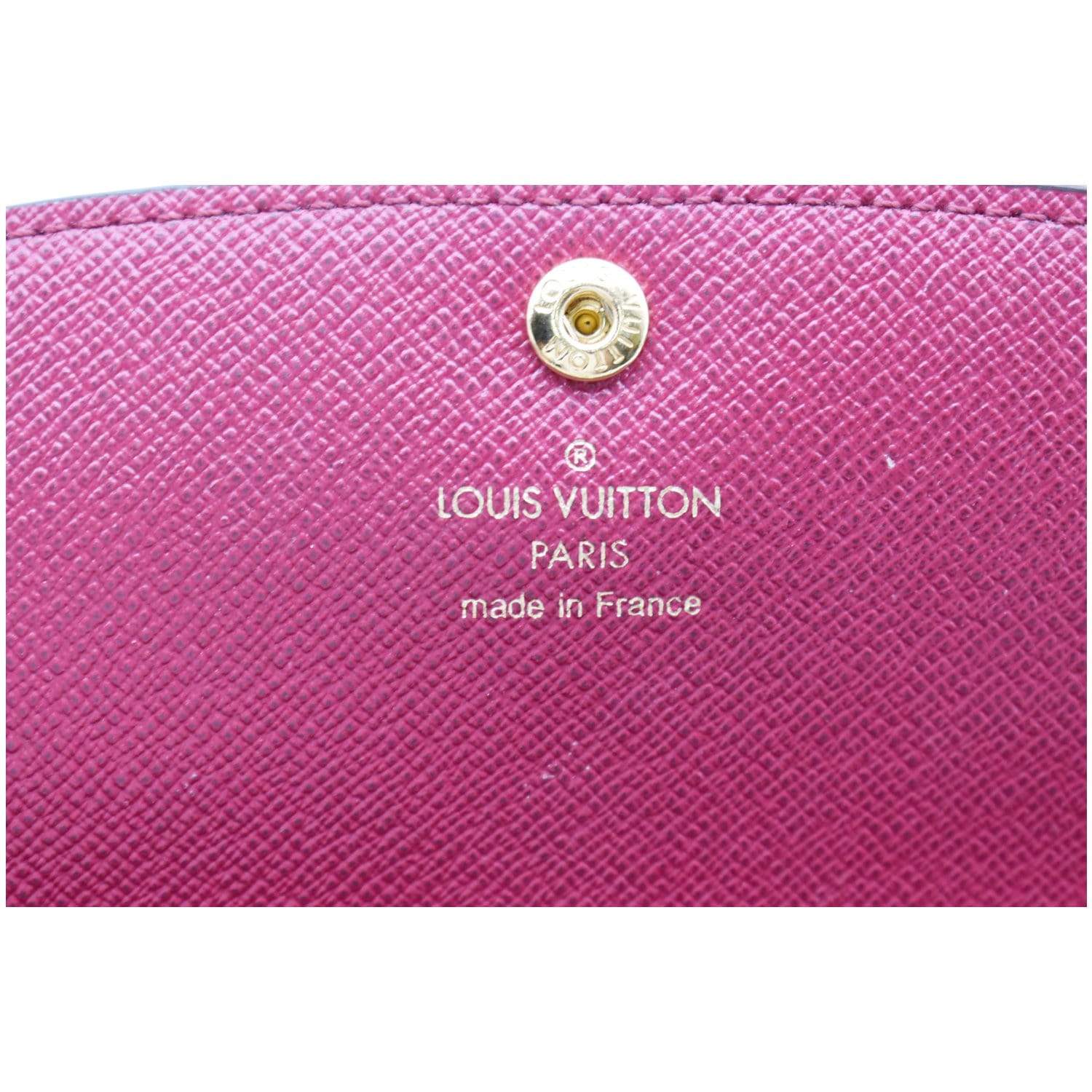 Louis Vuitton Monogram Canvas Adele Wallet Fuchsia Article: M61269