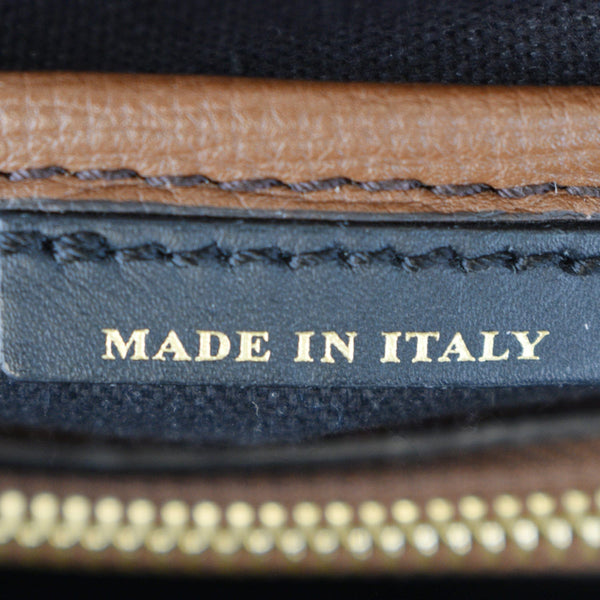 Burberry Banner Medium House Check Tote Bag Tan - DDH