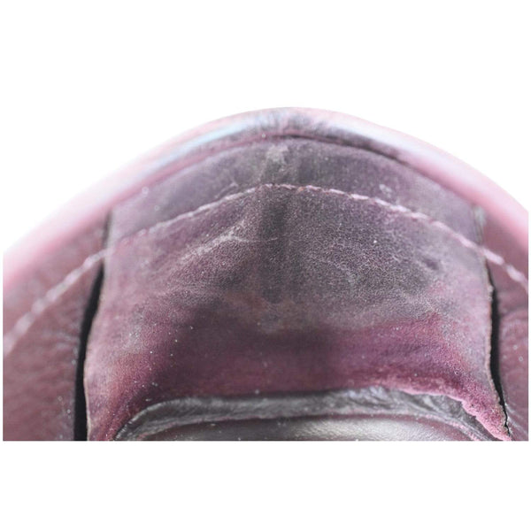 Louis Vuitton Hockenheim Moccasin Leather Loafers - backside view