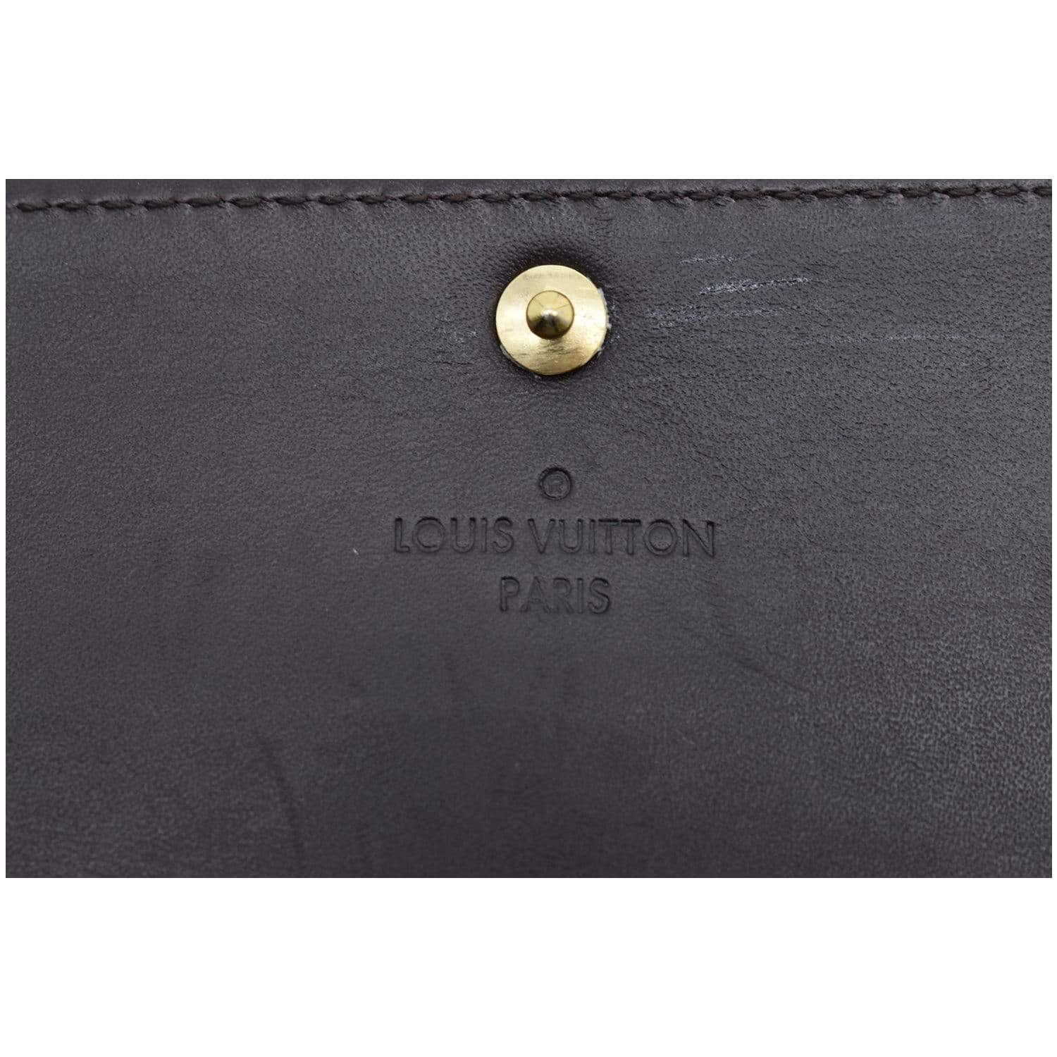 Louis Vuitton Limited Edition Monogram Vernis Ikat Sarah Wallet (SHF-2 –  LuxeDH
