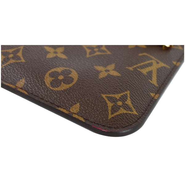 Louis Vuitton z Monogram Canvas Neverfull PM Pouch - lv logos