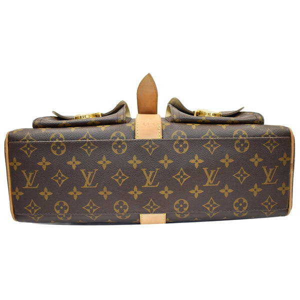 Louis Vuitton Manhattan GM Monogram Canvas Bag - flat bottom
