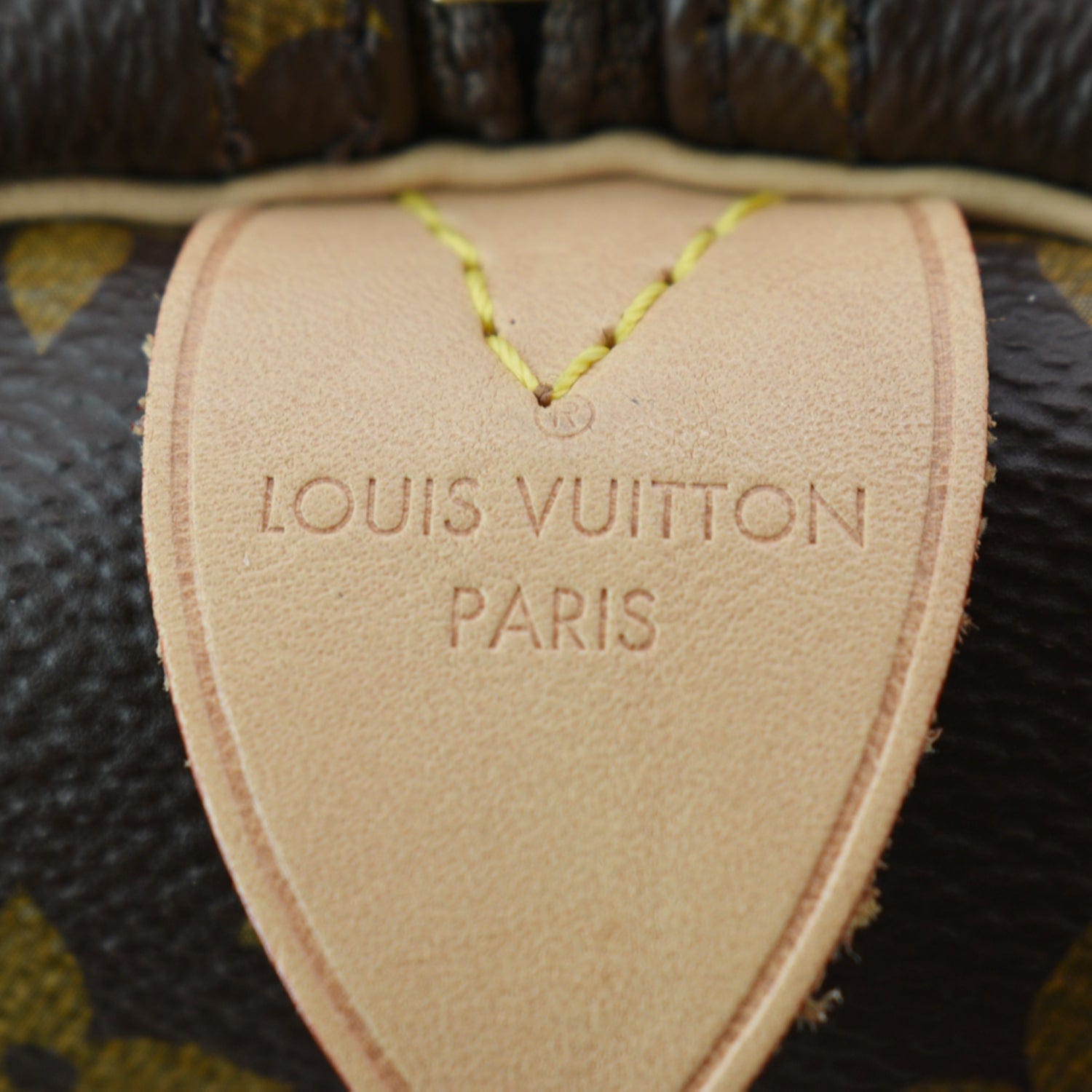 Keepall cloth travel bag Louis Vuitton Brown in Cloth - 36663202