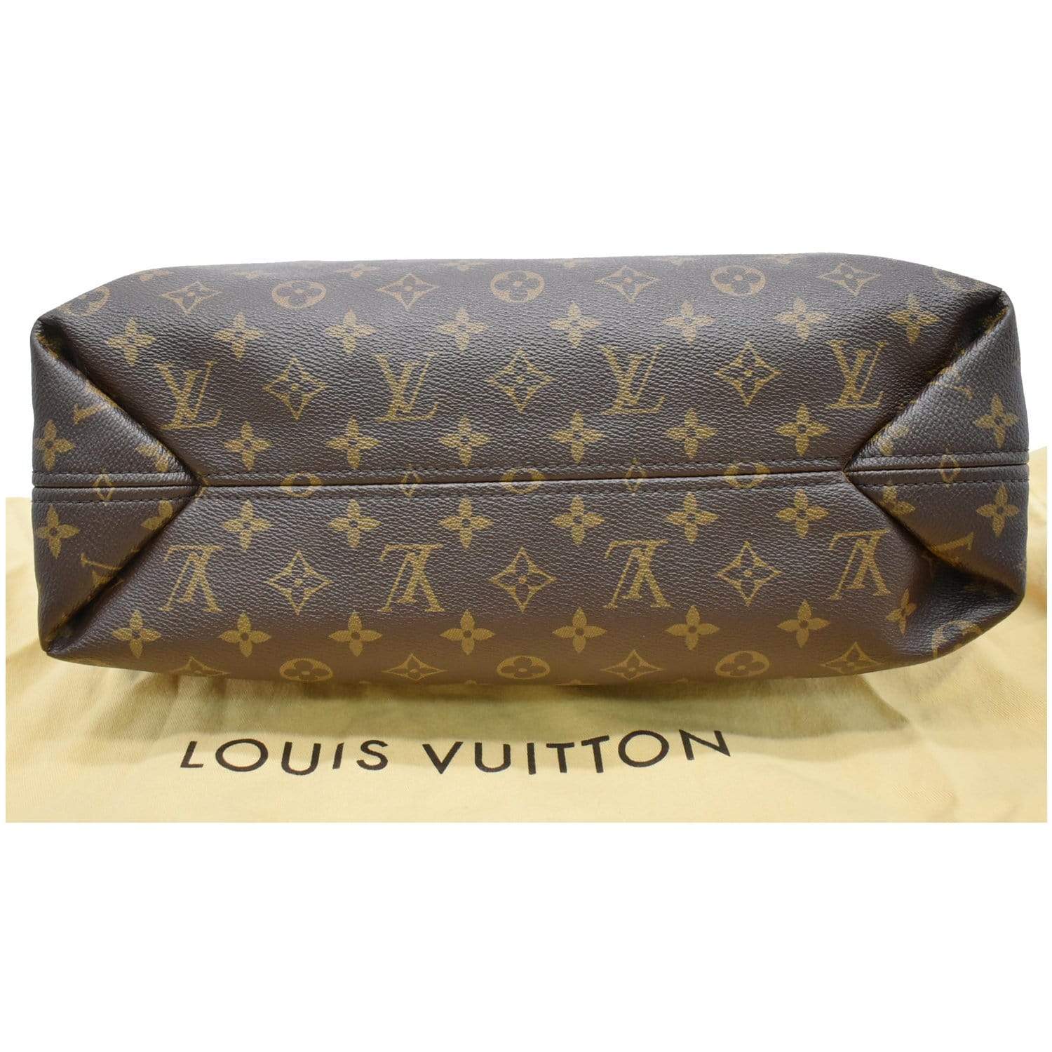 Louis Vuitton Sully MM Monogram Brown Beige Light brown Dark brown Leather  Cloth ref.101640 - Joli Closet