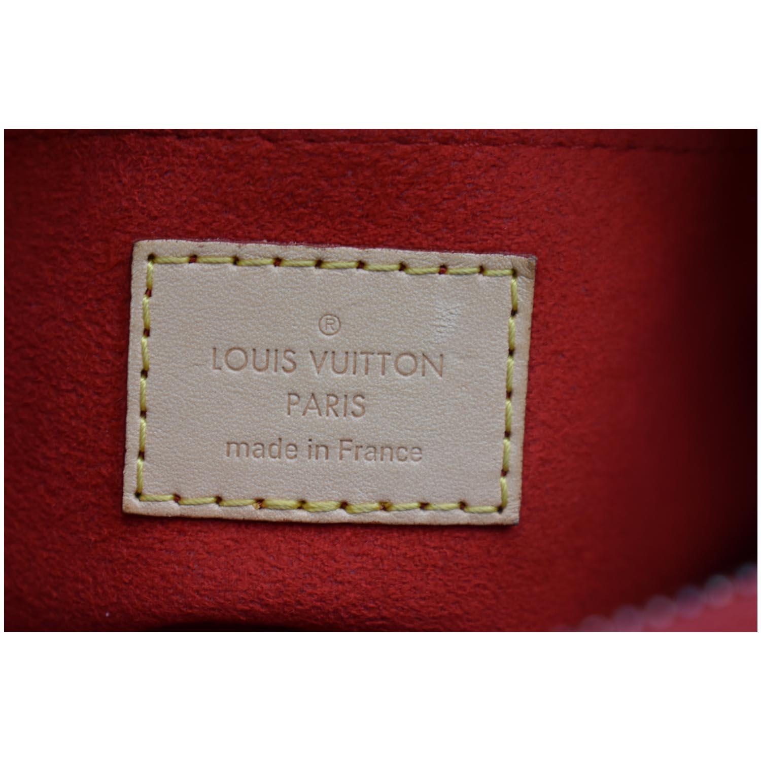 Louis Vuitton Pallas BB Monogram/Red - THE PURSE AFFAIR