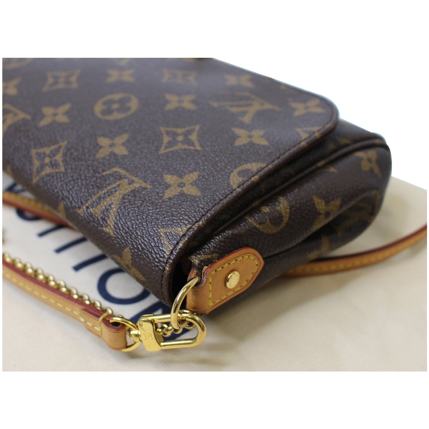 Favorite cloth crossbody bag Louis Vuitton Beige in Cloth - 26782904