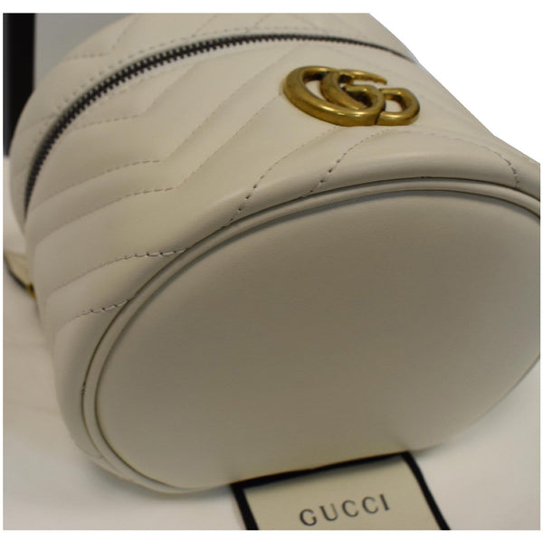 Gucci GG Marmont Matelasse Cosmetic Case with GG logo