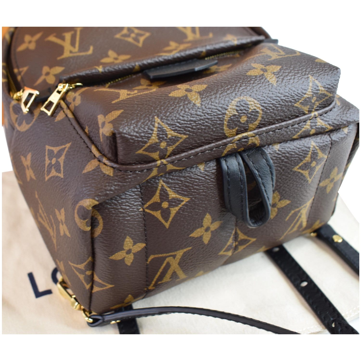 louis vuitton backpack mini fake LOUIS VUITTON Palm Springs Mini Monogram Canvas Backpack Brown