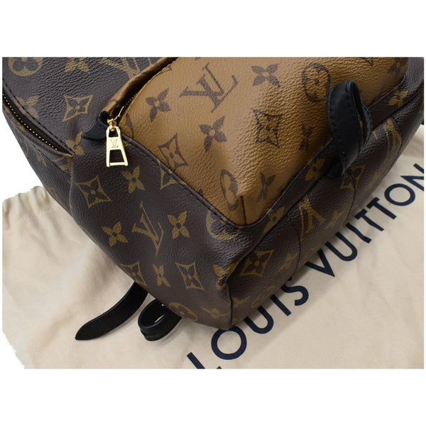 LOUIS VUITTON Palm Springs PM Monogram Reverse Canvas Backpack Brown