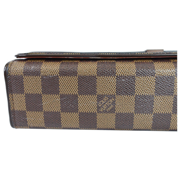 Louis Vuitton Tribeca Mini Damier Ebene Shoulder Bag - bottom side view