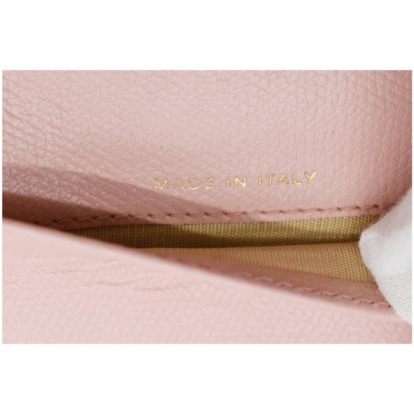 CHANEL Agenda Leather Organizer Wallet Pink