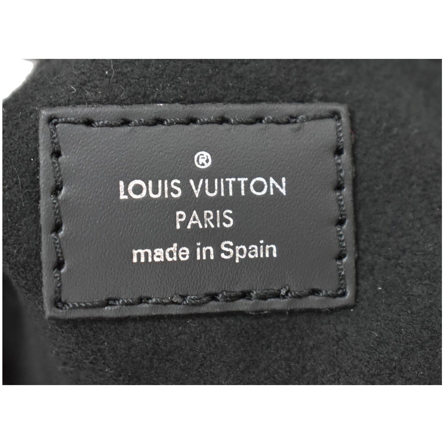 Louis Vuitton M58660 Epi Leather Black Sac Plat BB Crossbody Bag-RFID