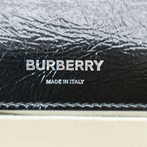 BURBERRY Lola Small Quilted Leather Shoulder Bag Black