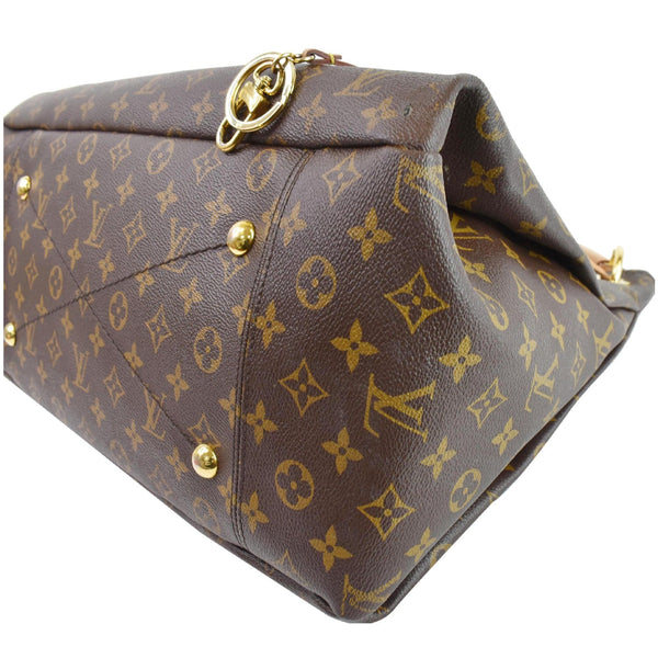 Louis Vuitton Artsy MM Monogram Canvas Shoulder Bag - bottom preview