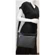 Louis Vuitton Mick NM Handbag Damier Graphite PM Black 1635641