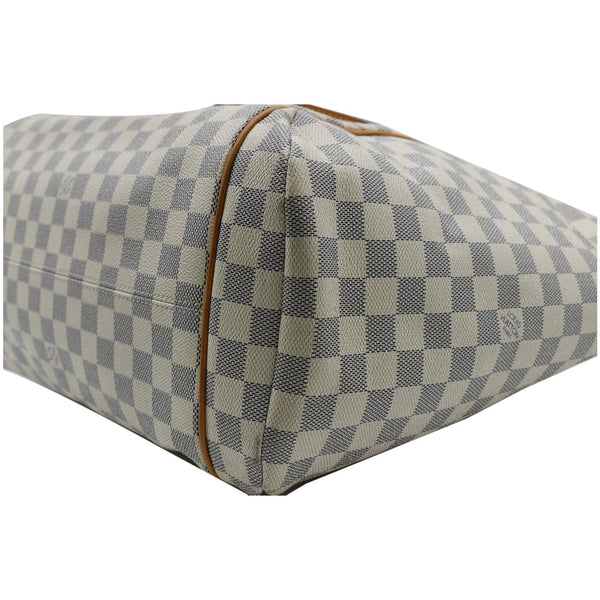 LOUIS VUITTON Totally GM Damier Azur Shoulder Bag White