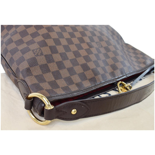 LV Delightful MM NM Damier Ebene Hobo Bag handle