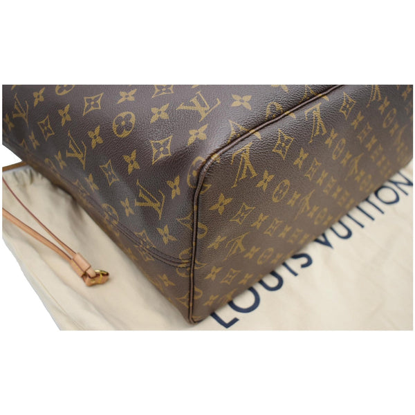 LOUIS VUITTON Neverfull GM Monogram Canvas Tote Shoulder Bag Fuchsia
