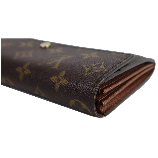 Louis Vuitton Sarah Monogram Canvas Card Holder Wallet corner preview